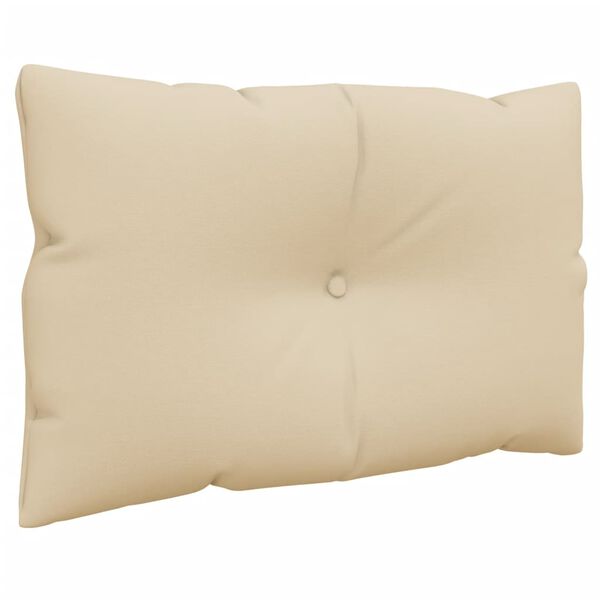 vidaXL Palldynor 2 st beige tyg