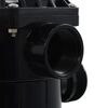 vidaXL Sandfilter och 6-v&auml;gsventil bl&aring; 660 mm