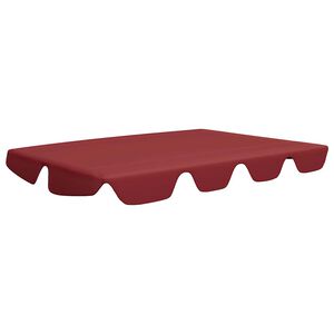 vidaXL Reservtak f&ouml;r hammock vinr&ouml;d 150/130x105/70 cm