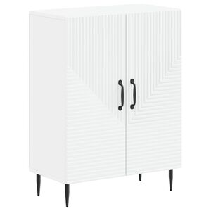 vidaXL Badrumsskrubb HAARLEM Vit 59,5 x 31 x 80 cm Konstruerat tr&auml;