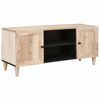 vidaXL TV Enheter med hylla Vit 105 x 33 x 46 cm Konstruerat tr&auml;