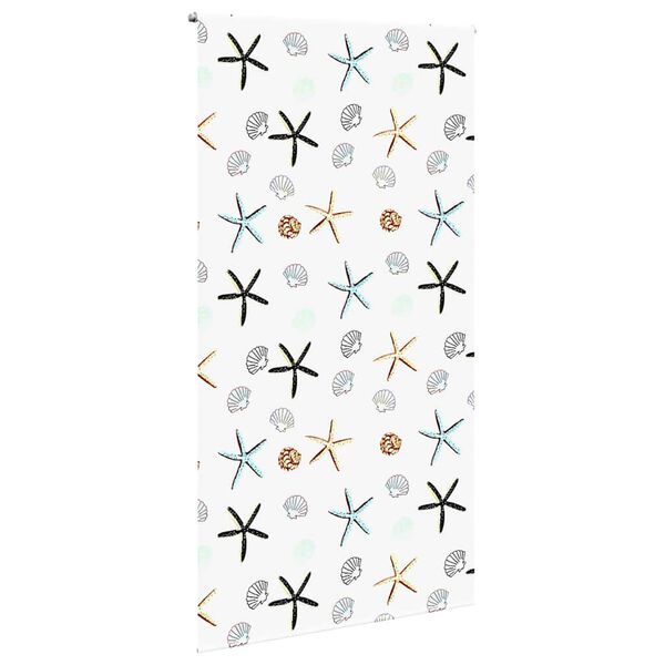 vidaXL Rullgardin f&ouml;r dusch 140x240 cm tyg bredd 136 cm