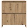 vidaXL Sideboard Artisan Ek 70 x 41 x 75 cm Konstruerat trä