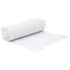 vidaXL Ogr&auml;sduk 1x50 m polyesterfiber vit