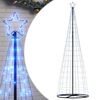 vidaXL LED julgran 550 LEDs bl&aring; 300 cm
