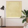 vidaXL Rullgardin med gardiner Natur 140 x 160 cm Bambu