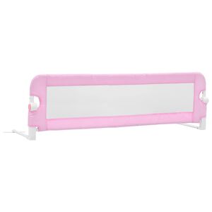 vidaXL S&auml;ngskena f&ouml;r barn rosa 120x42 cm polyester