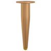 vidaXL St&aring;ende F&ouml;tter 2 st Guld 98 x 40 mm J&auml;rn