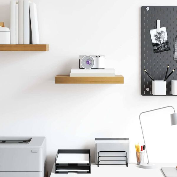 vidaXL V&auml;gg hylla V&auml;ggmonterad Brun 40 x 23,5 x 4 cm Konstruerat tr&auml;