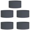 vidaXL Krukring 5 pcs Antracit 40 x 40 x 20 cm Kallvalsat st&aring;l