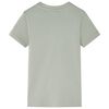 T-shirt f&ouml;r barn ljus khaki 104