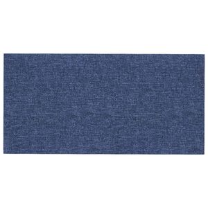 vidaXL V&auml;ggs&auml;nggavel 12 st 30 x 15 cm Bl&aring; tyg