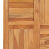 vidaXL Bordsskiva massiv teak 70x70x2,5 cm