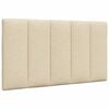 vidaXL Headboard Cushion "Hanko" Cream 90 cm Fabric