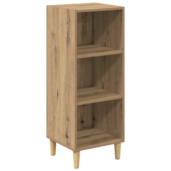 vidaXL Sideboard Artisan Ek 34,5 x 32,5 x 90 cm Konstruerat tr&auml;