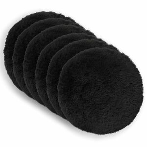 vidaXL Kudde med kudde HEERLEN 2 st Svart PV Fleece