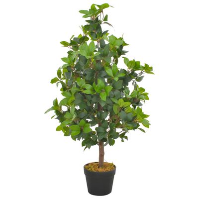 vidaXL Konstväxt Lagerträd med kruka 90 cm grön