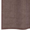 vidaXL Voile gardiner med genomföringar 2 st brun 140x260 cm