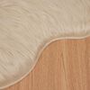 vidaXL Fusk Skinnmatta Tafalla Beige 60 x 90 cm Polyester