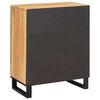 vidaXL Sideboard Brun 60 x 33 x 75 cm Massivt mangotr&auml;