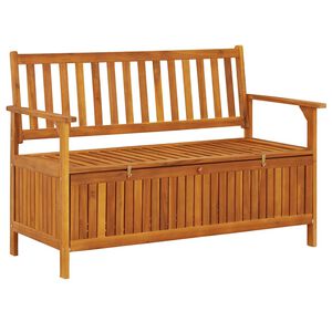 vidaXL F&ouml;rvaringsb&auml;nk 120 cm massivt akaciatr&auml;