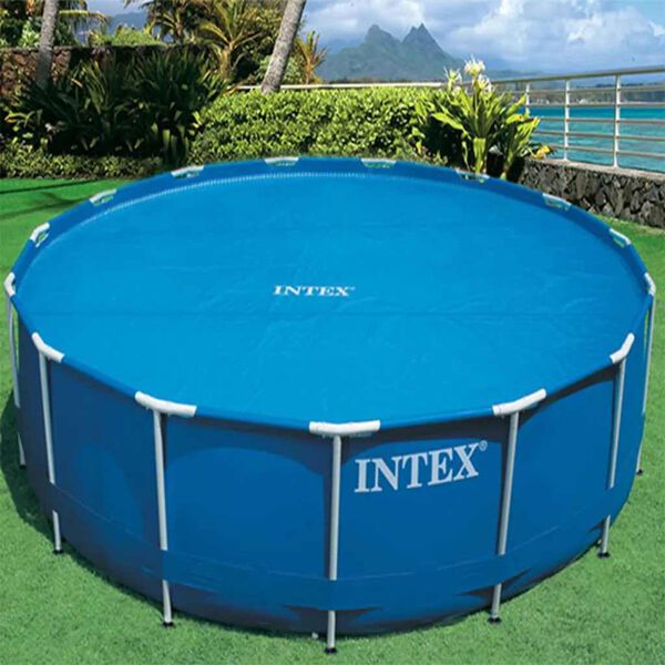 Intex Poolöverdrag solenergi runt 366 cm 29022