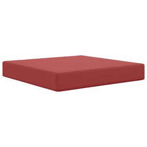 vidaXL Utomhus Soffa Kudde Polyester Vinr&ouml;d 60 x 60 cm