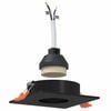 vidaXL Spotlight 24 st Svart 9 x 9 x 2 cm Aluminium