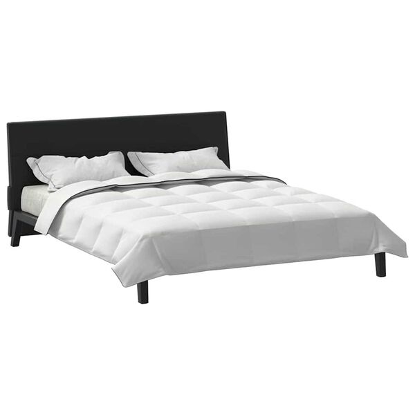 vidaXL Vinter Täcke Vit 260 x 220 cm Fjäder