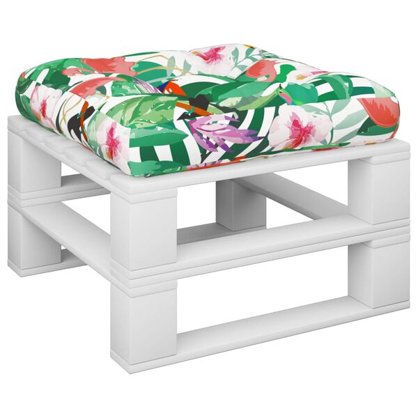 vidaXL Dyna f&ouml;r pallsoffa flerf&auml;rgad 60x61,5x10 cm Oxford-tyg