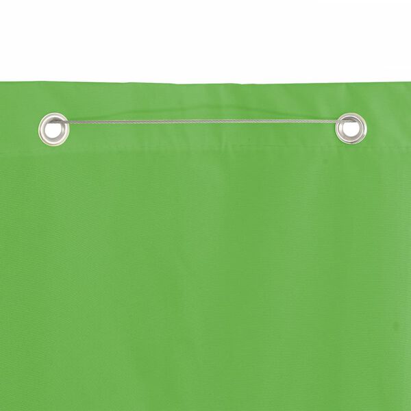 vidaXL Balkongsk&auml;rm ljusgr&ouml;n 100x240 cm oxfordtyg