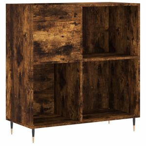 vidaXL Stereob&auml;nk r&ouml;kf&auml;rgad ek 84,5x38x89 cm konstruerat tr&auml;