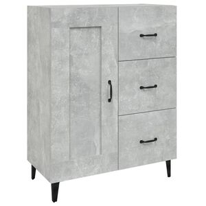 vidaXL Sk&auml;nk betonggr&aring; 69,5x34x90 cm konstruerat tr&auml;