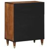 vidaXL Sideboard Brun 60 x 33 x 75 cm Massivt mangoträ