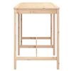 vidaXL Tr&auml;dg&aring;rdsbord 159,5x82,5x110 cm massiv furu