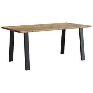 vidaXL Matbord 150x90x75 cm massivt akaciatr&auml;