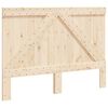vidaXL Huvudgavel 140x104 cm massiv furu