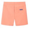 Barnshorts med snöre neon orange 116
