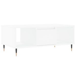 vidaXL Soffbord vit 90x50x36,5 cm konstruerat tr&auml;