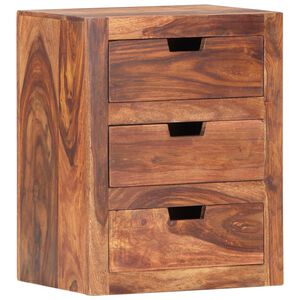 vidaXL S&auml;ngbord 40x30x50 cm massivt sheesamtr&auml;