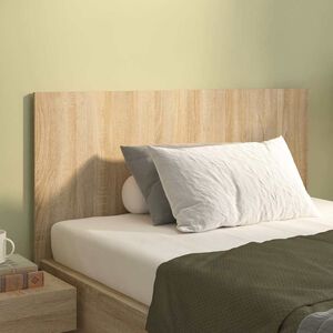 vidaXL S&auml;nggavel sonoma-ek 120x1,5x80 cm konstruerat tr&auml;