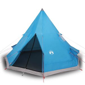 vidaXL Tipi-t&auml;lt 4 personer bl&aring; vattent&auml;tt