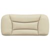vidaXL Headboard Cushion "Hvar" Cream 80 cm Fabric