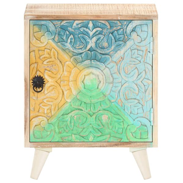 vidaXL Snidat s&auml;ngbord 40x30x50 cm massivt akaciatr&auml;