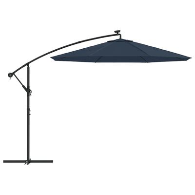 vidaXL Reservtyg för frihängande parasoll blå 350 cm