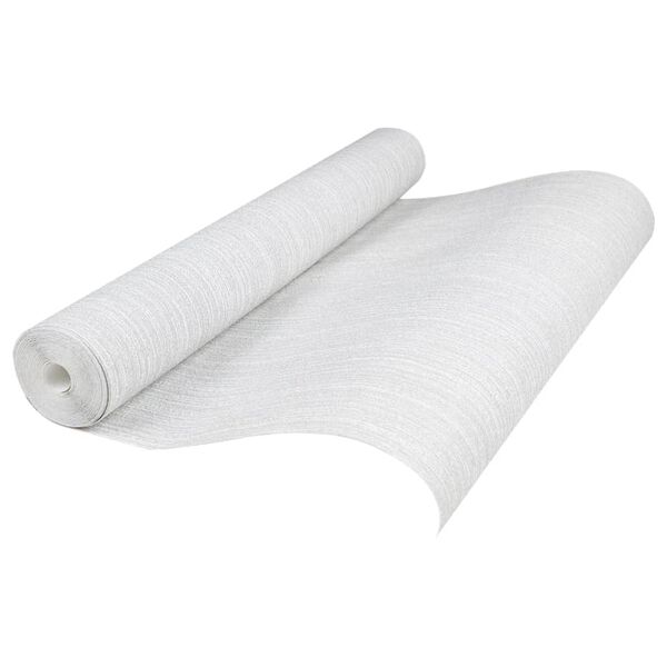 vidaXL Tapet 3D enfärgad grå 10x0,53 m non-woven tyg