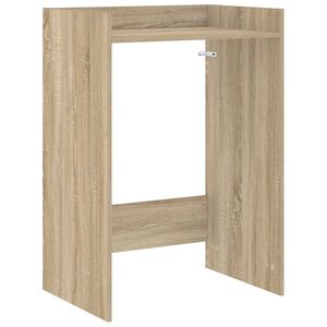 vidaXL Tv&auml;ttmaskinskabinet Sonoma 67,5 x 48 x 97 cm Konstruerat tr&auml;