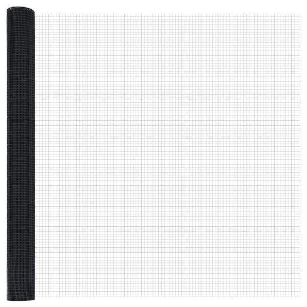 vidaXL Svetsat tr&aring;dst&auml;ngsel Gr&aring; 1.5 x 50 m