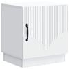 vidaXL S&auml;ngbord Vit 43 x 34,5 x 47 cm Konstruerat tr&auml;
