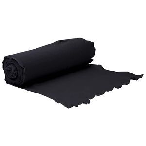 vidaXL Ogr&auml;sduk 1x50 m polyesterfiber svart